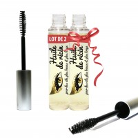 Lot de 2 mascaras huile de ricin bio