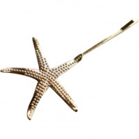 Épingle dorée étoile de mer