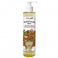 Huile d'amande douce pour cheveux et visage