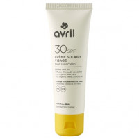 Crème solaire visage SPF 30 50 ml - bio à l'huile de ricin